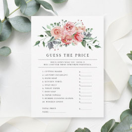 Bröllopsfest Gissa Pris Spelkort Tilläggskort