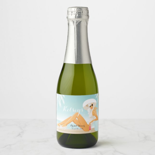 Bröllopsfest Glänsande Vin Etiketter (Framsida)