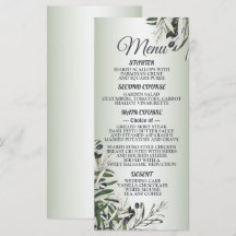 Bröllopsfest Grönt Löv Black Olive Elegant