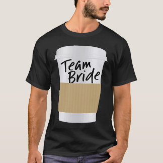 Bröllopsfest Kaffe Kopp Mugg för teambrider T Shirt