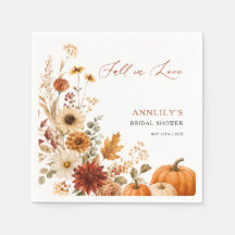 Bröllopsfest med Fall in Love Floral Pumpkin