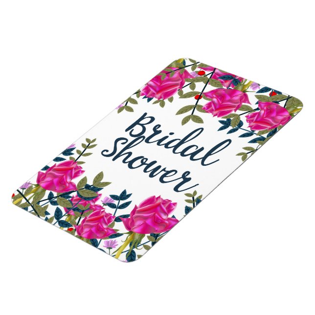 Bröllopsfest med gamla rosor magnet (Vänstra Sidan)