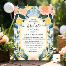 Bröllopsfest med lime och citron för bruden Arch F