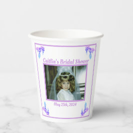 Bröllopsfest med Periwinkle-tema Foto