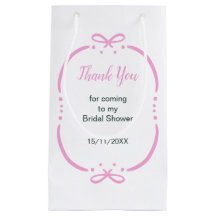 Bröllopsfest med rosa band