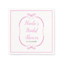 Bröllopsfest med rosa band