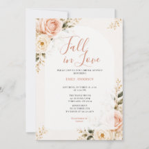 Bröllopsfest med Rosa Blush Blommor - Fall in Love