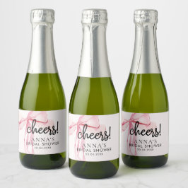 Bröllopsfest med rosa slinga