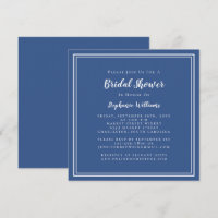 Bröllopsfest Modern Fyrkantig Elegant Klassisk Mar