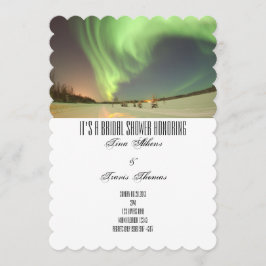 Bröllopsfest Northern Lights Gäster Inbjudningar