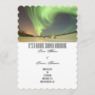 Bröllopsfest Northern Lights Gäster Inbjudningar