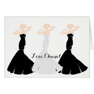 Bröllopsfest om BRIDE & CO Black & White OBS Kort