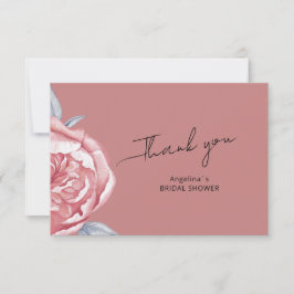 Bröllopsfest platt tackkort  tack kort