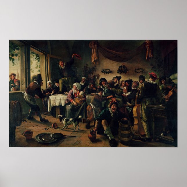 Bröllopsfest Poster (Framsidan)