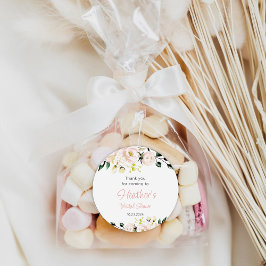 Bröllopsfest RoseGuld Spenparty Runt Klistermärke