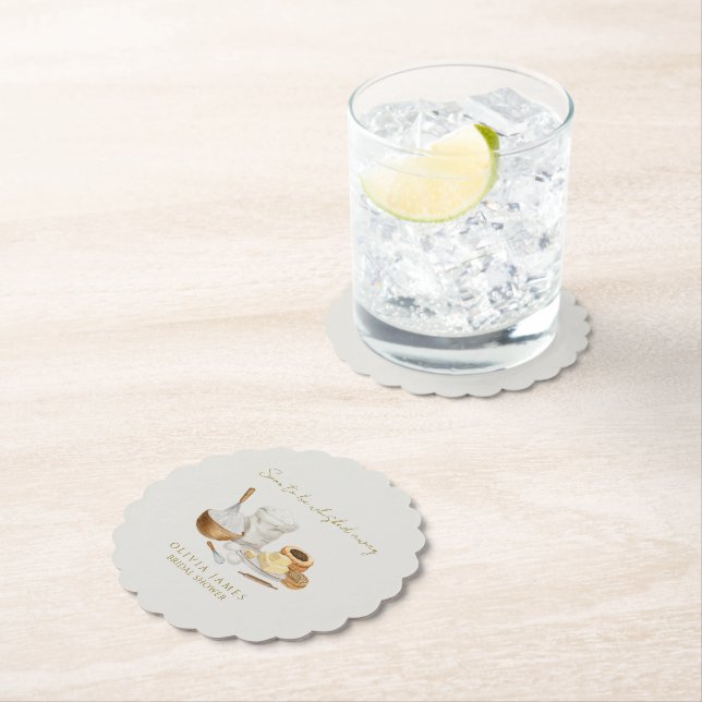 Bröllopsfest snart bortflyttad underlägg papper (Insitu)