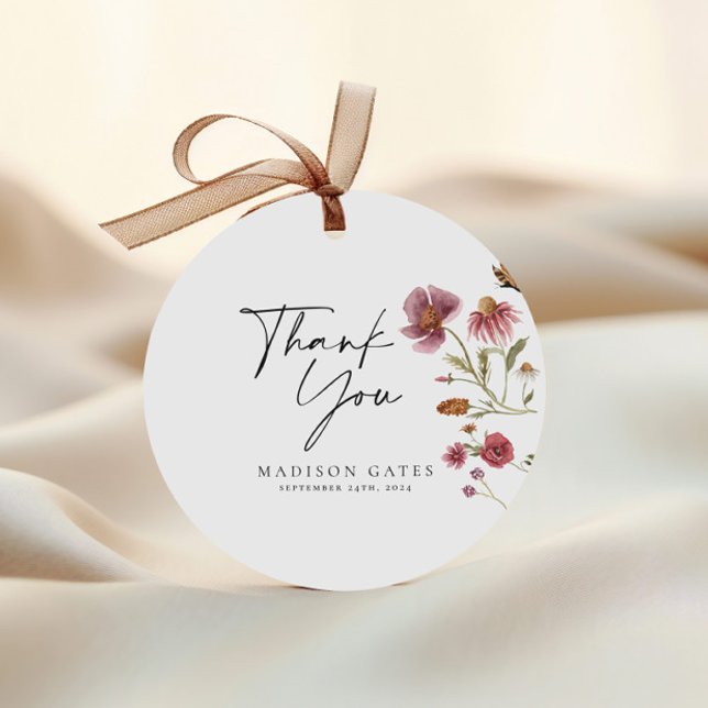 Bröllopsfest Tackkort  Gåvor Etiketter (Skapare uppladdad)