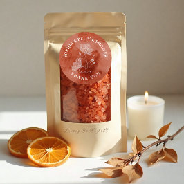 Bröllopsfest Tacksamt Gåva Favorit Runt Klistermärke