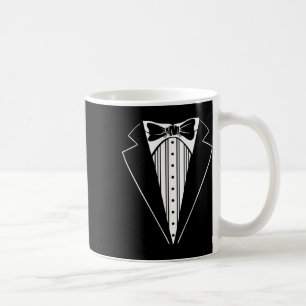 Bröllopsfest Tuxedo Matchande Speningsfest Rolig Kaffemugg