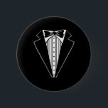 Bröllopsfest Tuxedo Matching Bachelor Party Funny Knapp<br><div class="desc">Bröllopsfest Tuxedo Matching Bachelor Party Funny Groom</div>