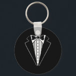 Bröllopsfest Tuxedo Matching Bachelor Party Funny Nyckelring<br><div class="desc">Bröllopsfest Tuxedo Matching Bachelor Party Funny Groom</div>