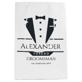 Bröllopsfest Tuxedo-presenter Groomsman