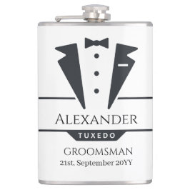 Bröllopsfest Tuxedo-presenter Groomsman Fickplunta