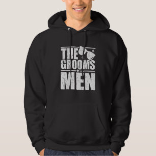 Bröllopsfest Utsedd Mäns Bröllopsfest Gag Bröllop Hoodie
