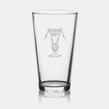 Bröllopsfest VIP Rocker Pint Glass