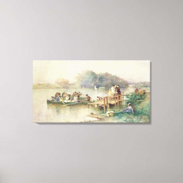 Bröllopsfesten Canvastryck (Framsida)