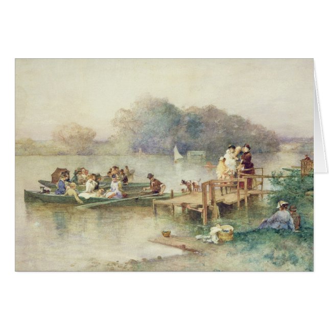 Bröllopsfesten Hälsningskort (Framsidan Horizontal)