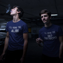 bröllopsfesten "Jag tar de dåliga besluten" T Shirt