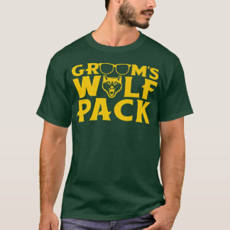 Bröllopsfesten Wolfpack för det nya Bachelor-parti T Shirt