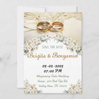 Bröllopsfester. Julkort