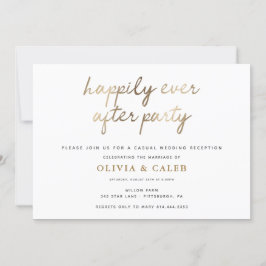 Bröllopsfestinladning för lyckliga dagar inbjudningar