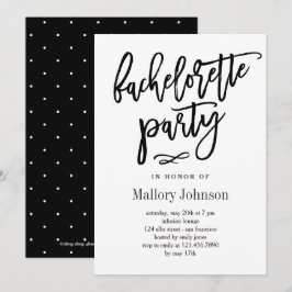 Bröllopsfestinladning med borstat skimrande tema inbjudningar