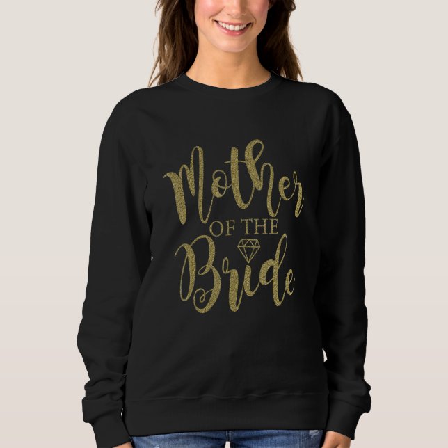 Bröllopsfirande för mamma från bruden Mor till bru T Shirt (Framsida)