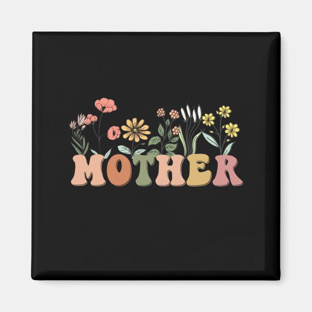 Bröllopsfirande för mamma från brudgummens mor magnet (Framsidan)