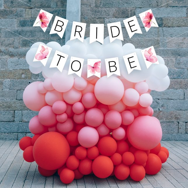 Bröllopsfirande Girlang Banner med Blommor och Fjä Vimplar (Skapare uppladdad)