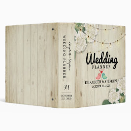 Bröllopsfixaren Rustic Wood Flowers String Ljus