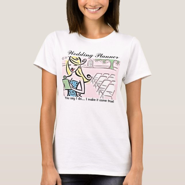 Bröllopsfixaren T-shirt (Framsida)