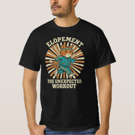 Bröllopsflykt Den oväntade träningen Autism Accept T Shirt