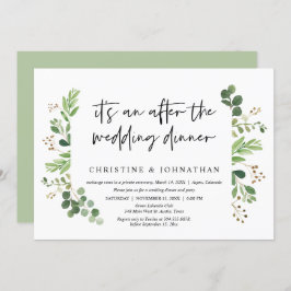 Bröllopsflykt, Efter bröllopsmiddagen Inbjudningar