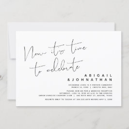 Bröllopsflykt, Nu är det dags att fira Inbjudningar