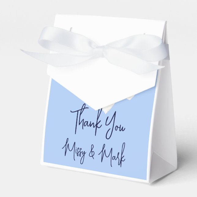 Bröllopsförmånslåda Presentaskar (Framsidan Sidan)