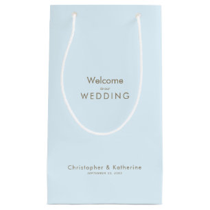 Bröllopsförmånstext för isblått Guld Namn och datu