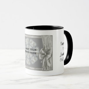 Bröllopsfoto Silver Personlig Mugg