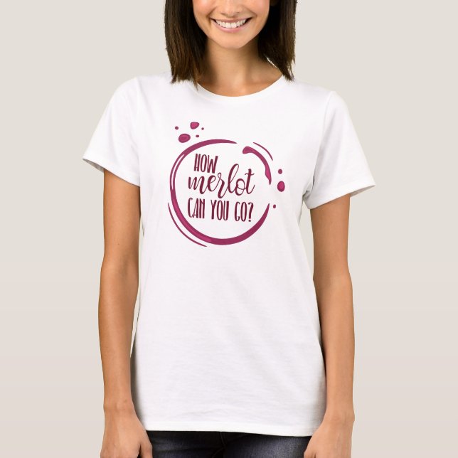 Bröllopsgäng med vintema t shirt (Framsida)