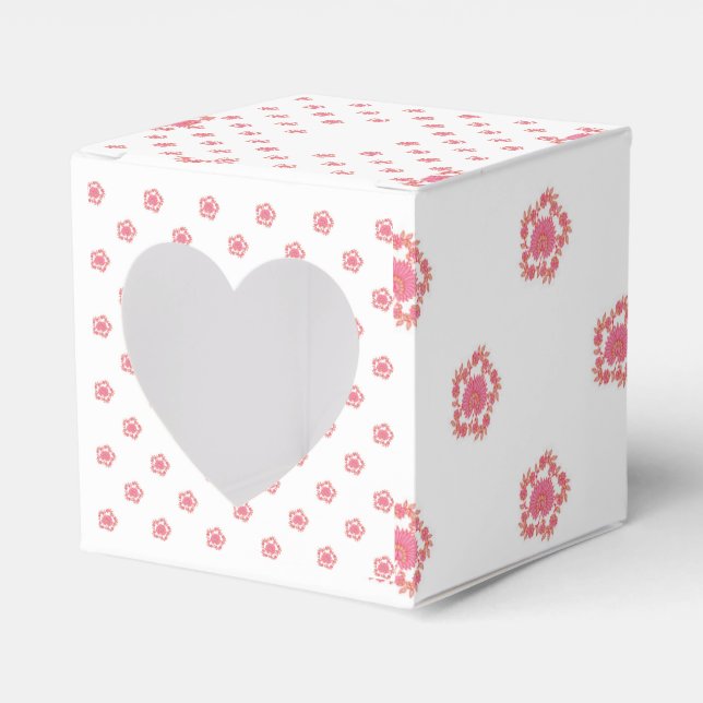 Bröllopsgåva Box | Elegant Anpassad Presentförpack Presentaskar (Framsidan Sidan)