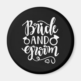 Bröllopsgåva Brud Och Brudgum Magnet